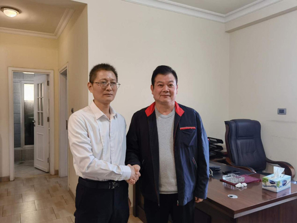 集團(tuán)公司董事長王元旦一行訪問中鐵二局埃塞分公司